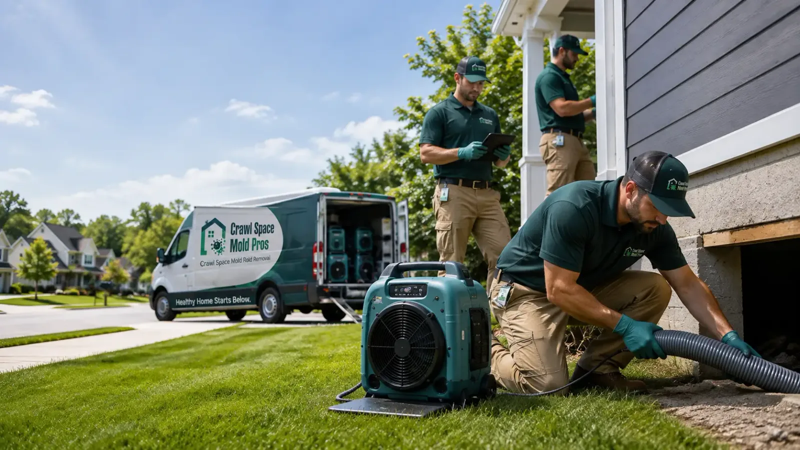 Crawl Space Mold Removal in Milpitas, CA